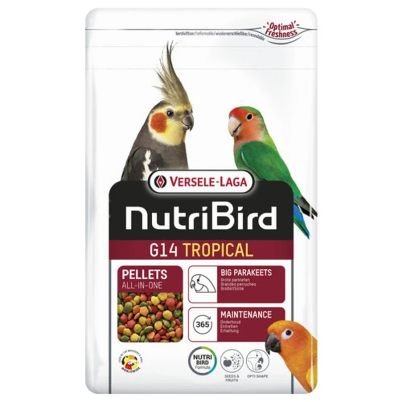NutriBird G14 Tropical 1 Kg - Alimento Pellet