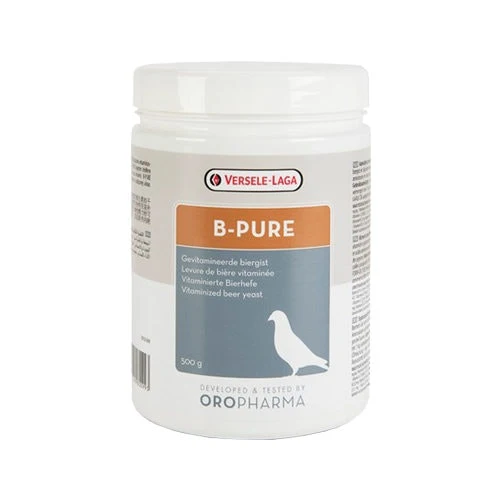 Levadura de cerveza vitaminada Oropharma B-Pure - Suplemento para palomas - 500 gramos
