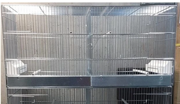 Cova Wire Cage 90cm Jaula de cría de 2 piezas