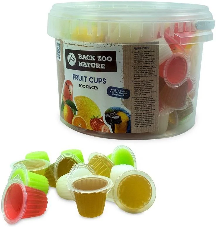 Cubetas de frutas Mix Bucket 100 uds - Back Zoo Nature