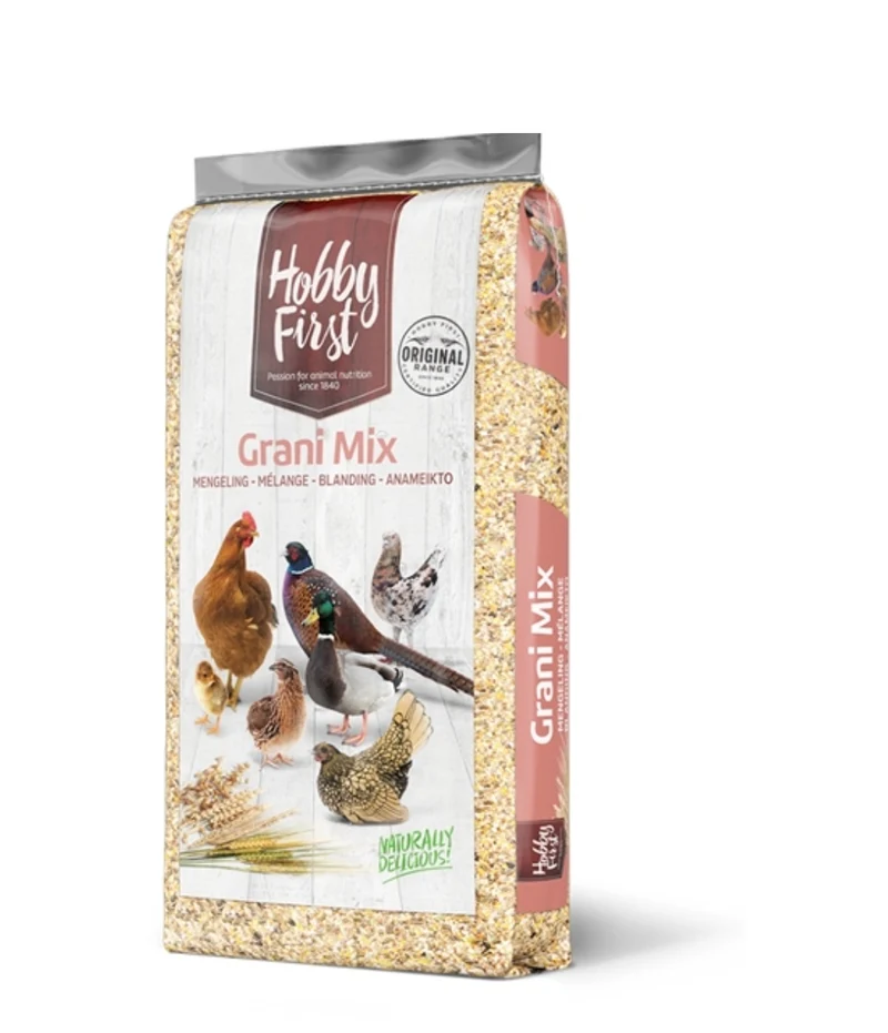 Grani 3 mix 20kg - Deliciosa mezcla con pellet de tendido HobbyFirst