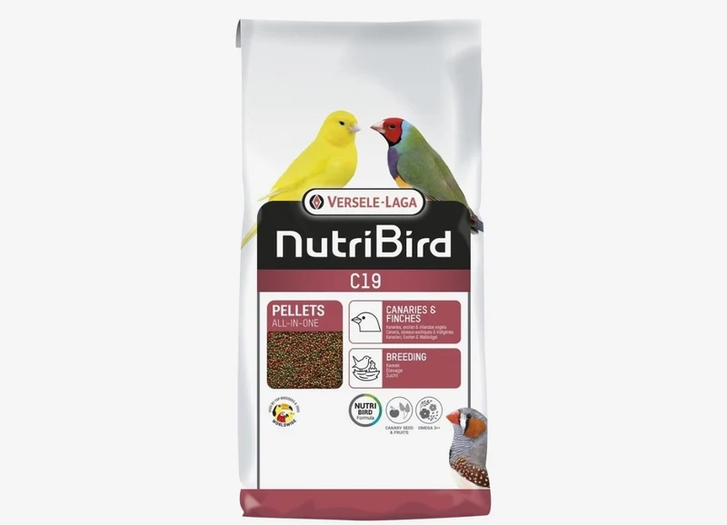Nutribird C19 Alimento de Mantenimiento para Canarios 10 kg - Versele Laga - Alternativa Perle Morbide