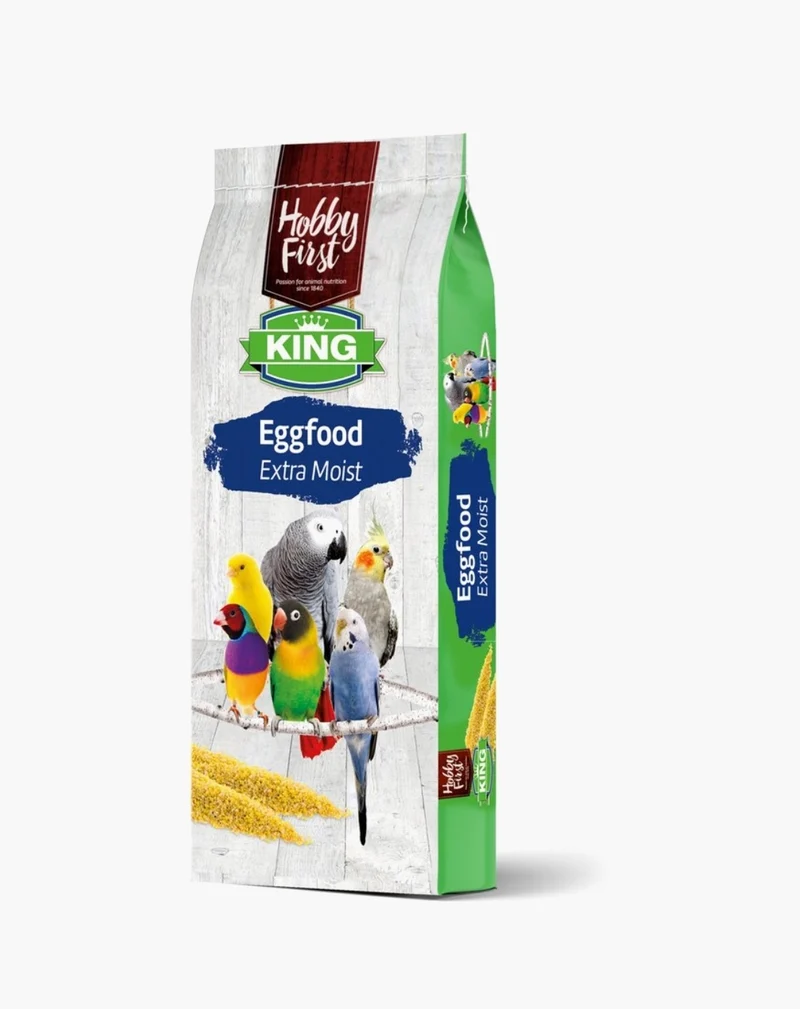 King Eggfood Yellow Extra Moist (Extra Grasa) 10kg - HobbyFirst