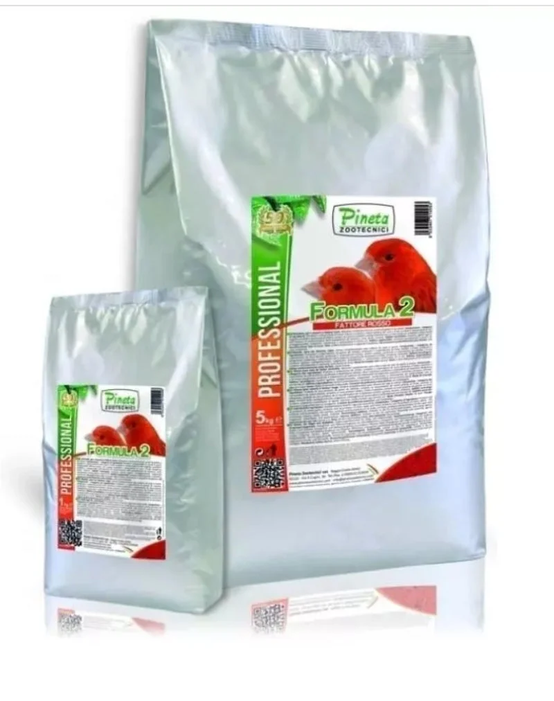 Formula 2 Fattore Rosso 5kg (+betacaroteno y cantaxantina) - Pineta Zootecnisi