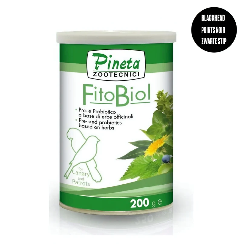 FitoBiol 200 gramos - Cría y condición - Protector y tónico - Pineta Zootecnici