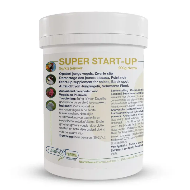 Super Start-Up 200 Gramos - Neornipharma - Contra la mortalidad por basura y la diarrea - Neorni