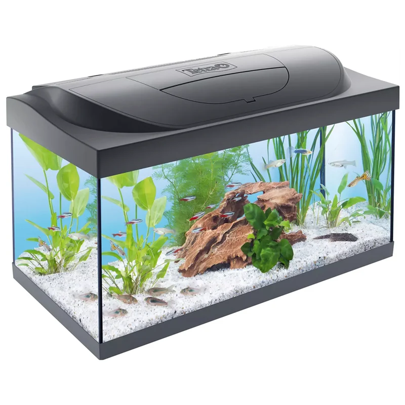 Tetra acuario starter line led 54 l negro