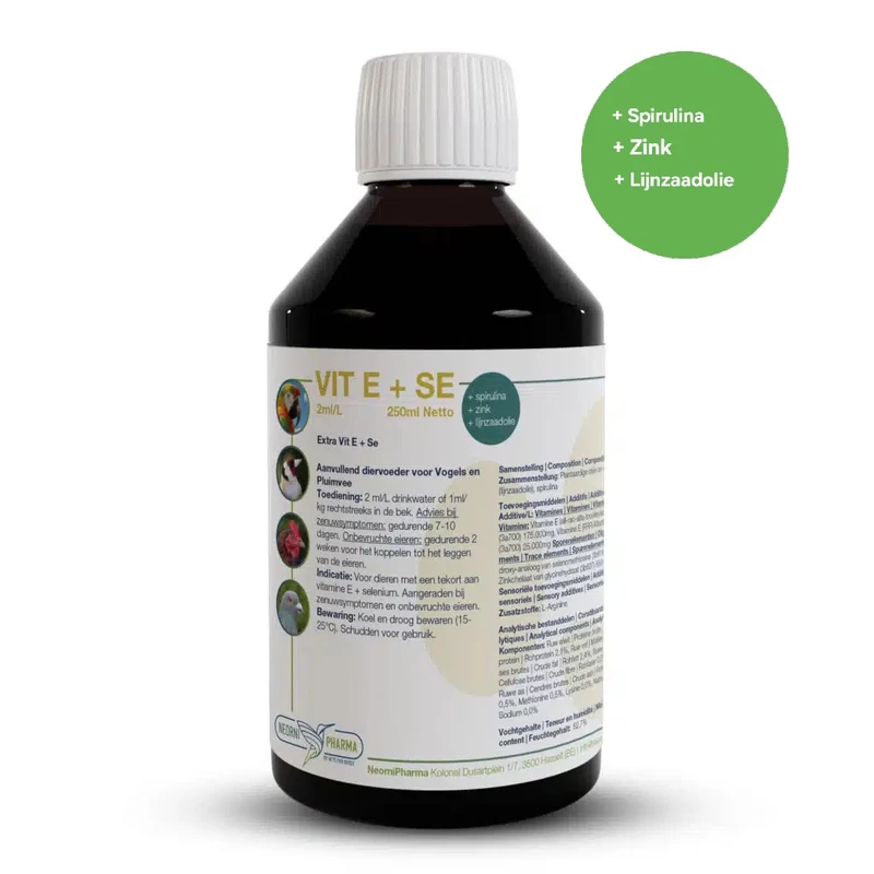 Vitamina E + Se 250 ml - Bienestar y fertilidad - Neornipharma