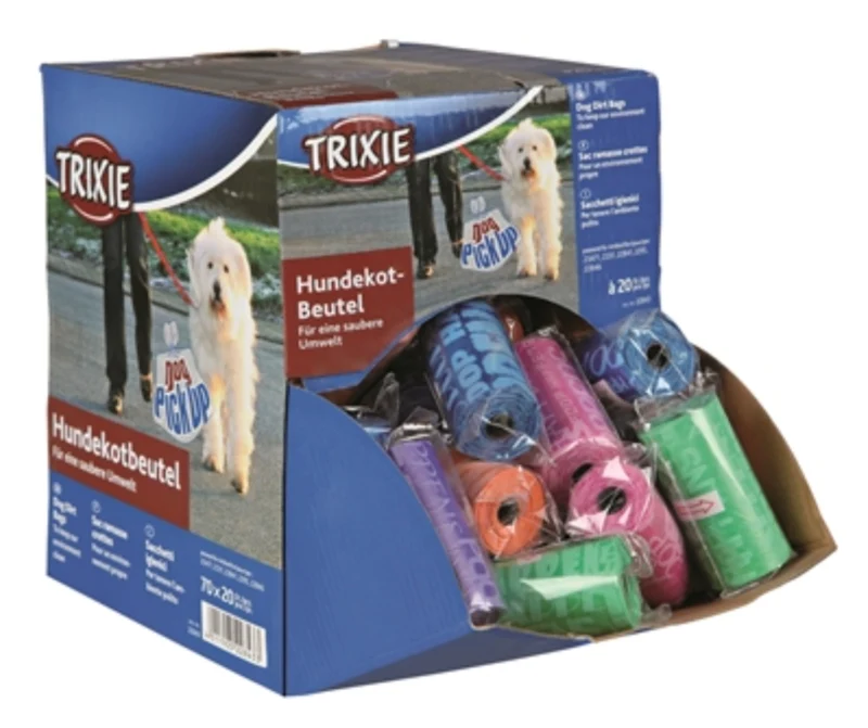 Trixie expositor bolsas caca surtido