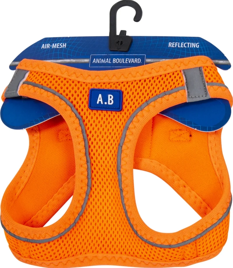 Animal Boulevard Air-Mesh Comfort Arnés Naranja 13 kg