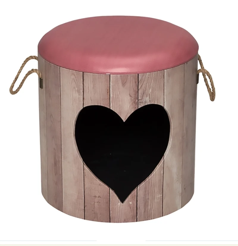 Petbox corazón Rosa M - 35x34cm