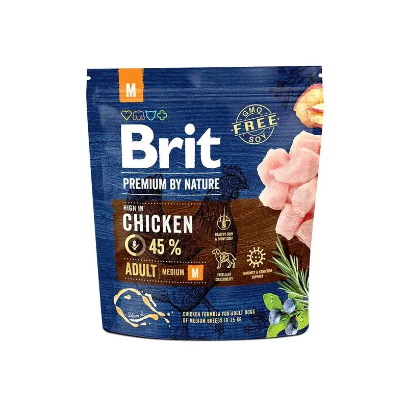 Brit Premium Dog Nature Adult Medium 1 kilo