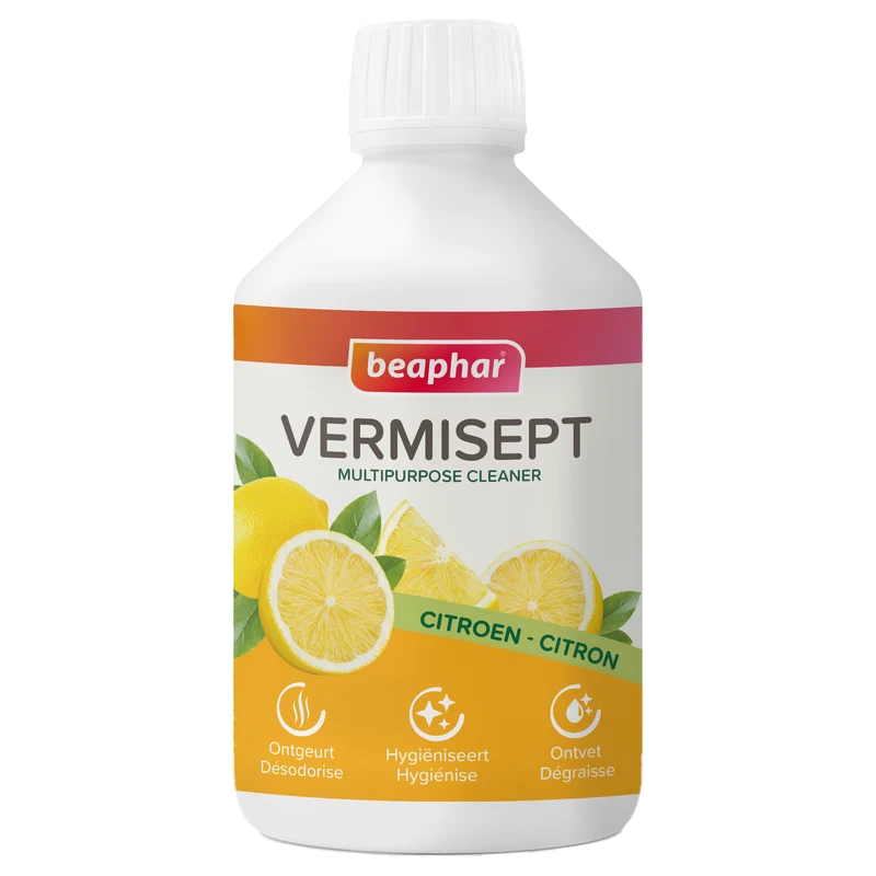 Vermisept Limón 500ml - Limpiador Concentrado - Multifuncional