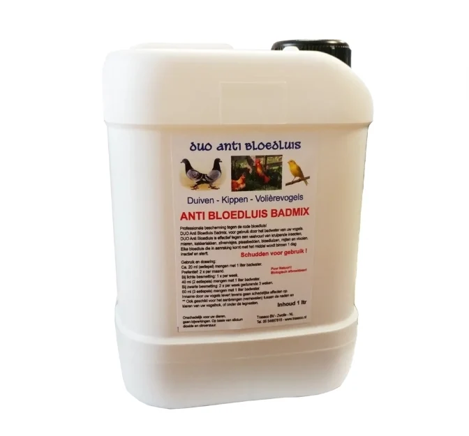 Mezcla de Baño Antiácaros Rojos 2,5L - Traseco