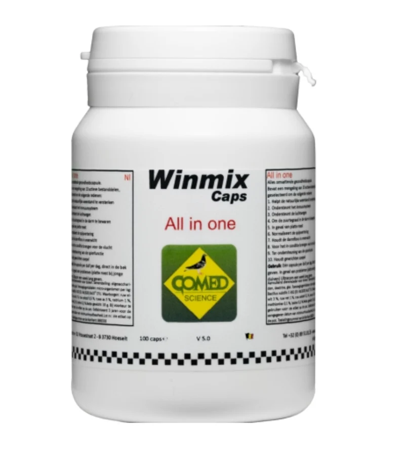 Winmix Caps Desarrollo y Resistencia 100 Cápsulas - Comed