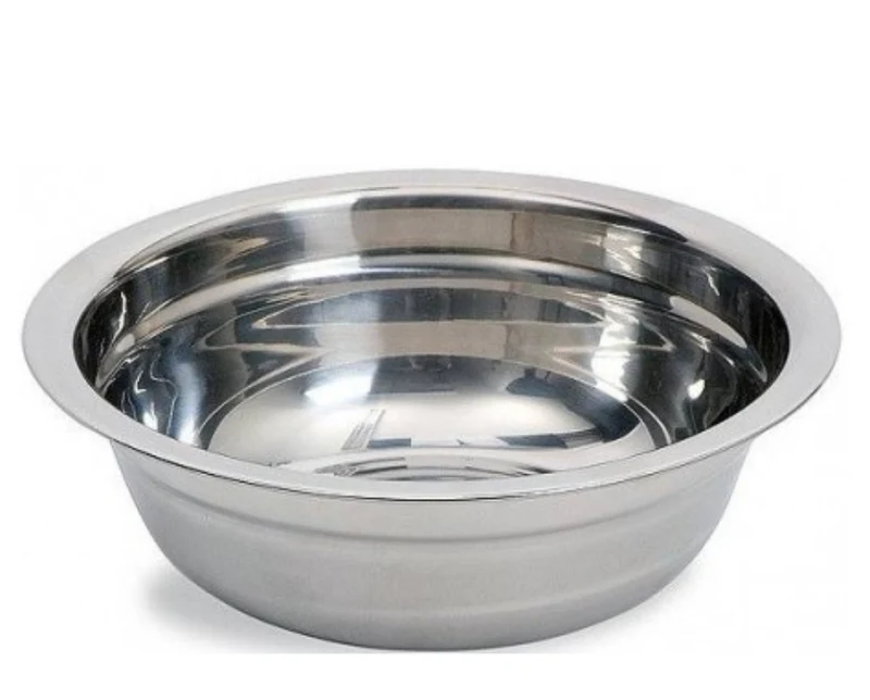Recipiente de acero inoxidable para tocadiscos Dia. 13cm