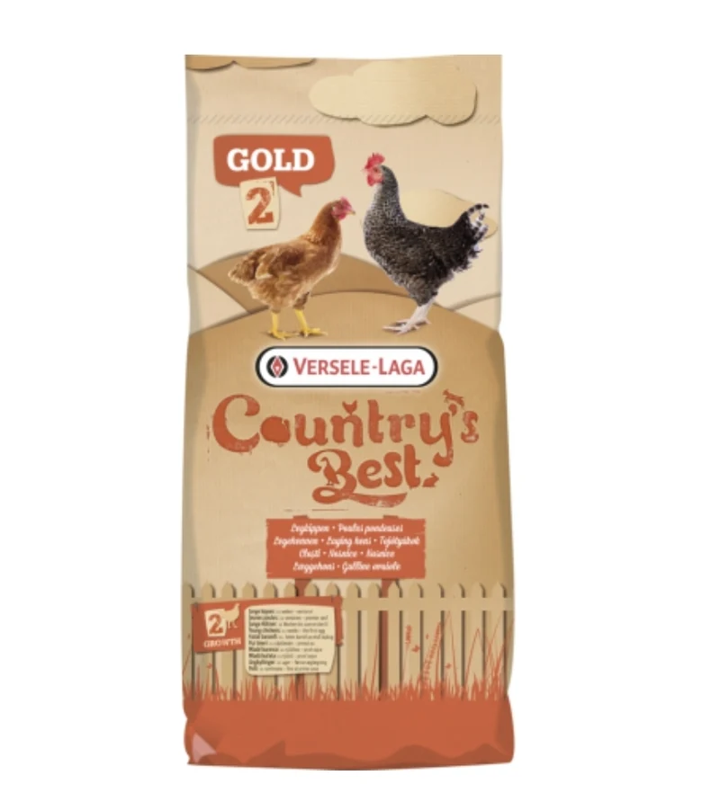 Country's Best GOLD 2 Mash 20kg - Harina de crecimiento, desde la semana 11 hasta la puesta del 1er huevo