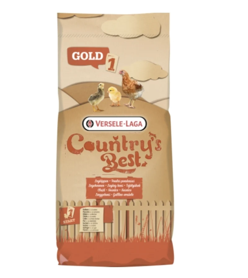 Country's Best GOLD 1 Mash 20kg - Iniciador, Primeras 10 Semanas, Con Coccidiostato