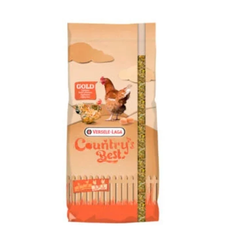 Country's Best Gold 4 Mix Pollo-Grano Con Pellet De Puesta 20kg