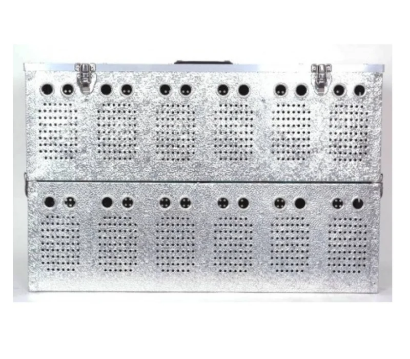 Cesta Palomero Aluminio 8 Animales - Natural
