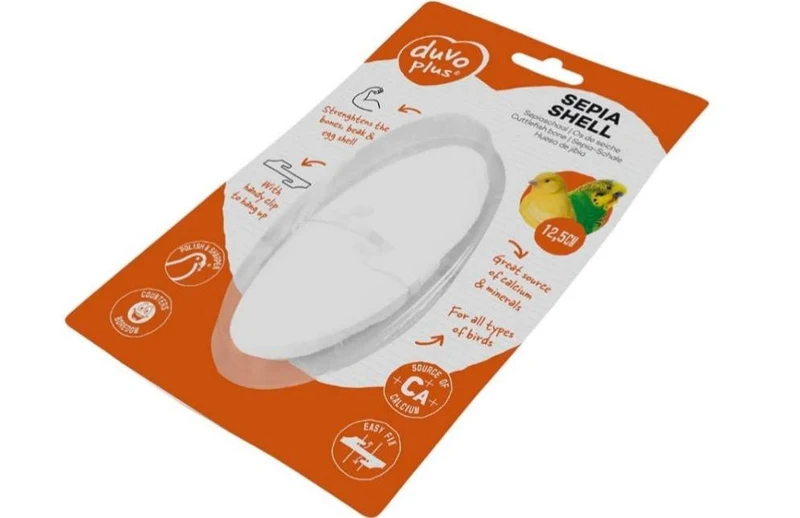 Plato sepia 12,5 cm + pinzas para colgar - Duvo+