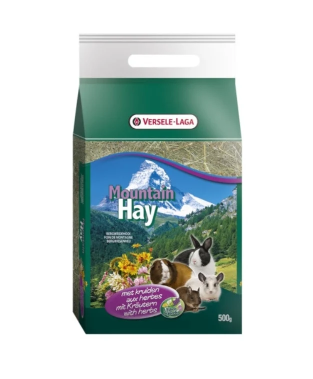 Heno de pradera de montaña Hierbas 500 gramos