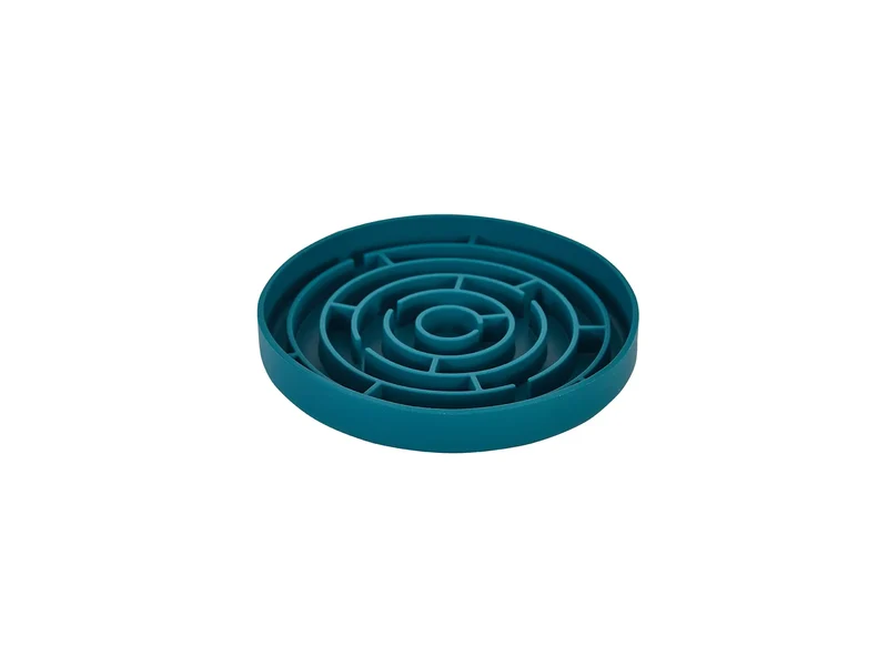 Tigela Freedog Soft Slow Food Blue Teal 22 X 22 X 3,5 Cm