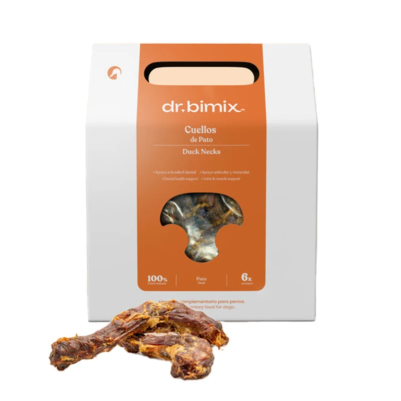 Snack Cuellos de Pato para Perros Snack Natural 500 g dr.bimix