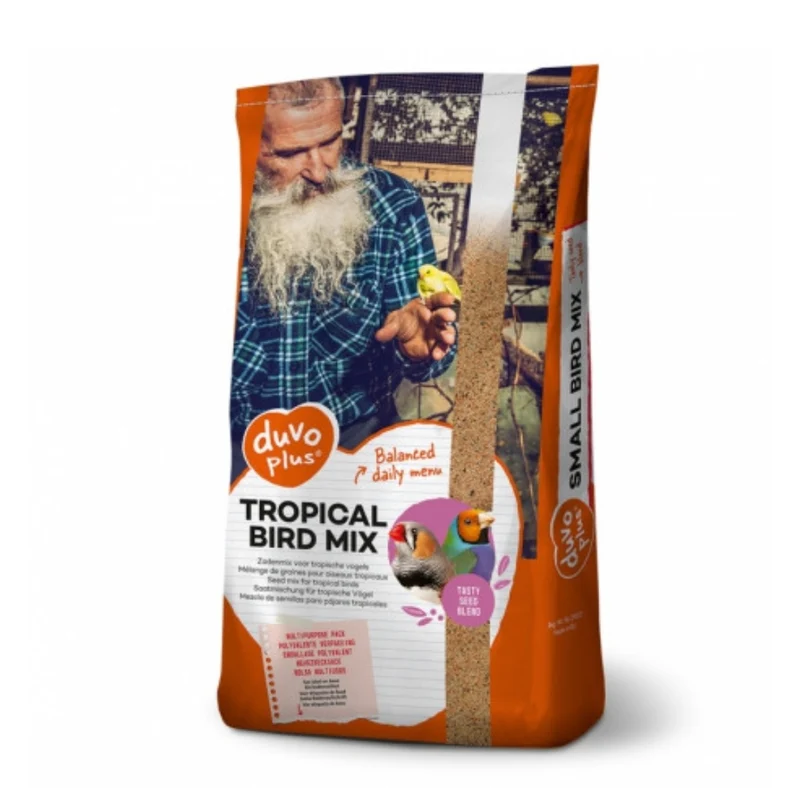 Mezcla de Aves Tropicales 20kg Duvo+