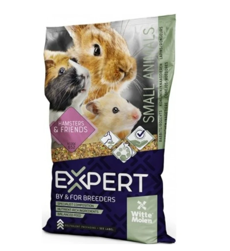 Hámster Experto Y Amigos 5kg - Witte Molen