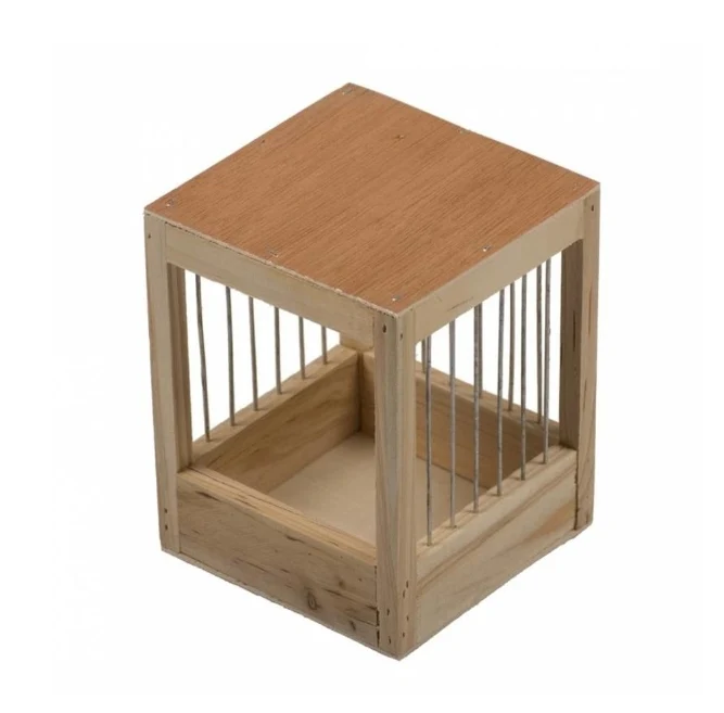 caja nido de celosía 11.6 x 11.6 x 14.3 cm
