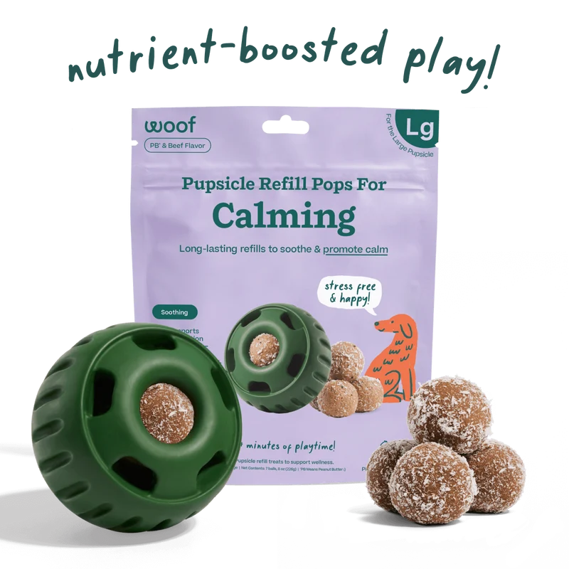 Calming Wellness Pops para Perros | Relajante Natural y Calmante de Woof