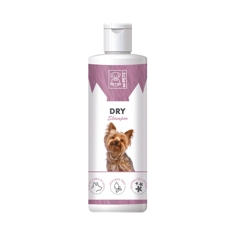 Shampoo en Seco para Perro en Polvo sin Agua - 200g | M-PETS