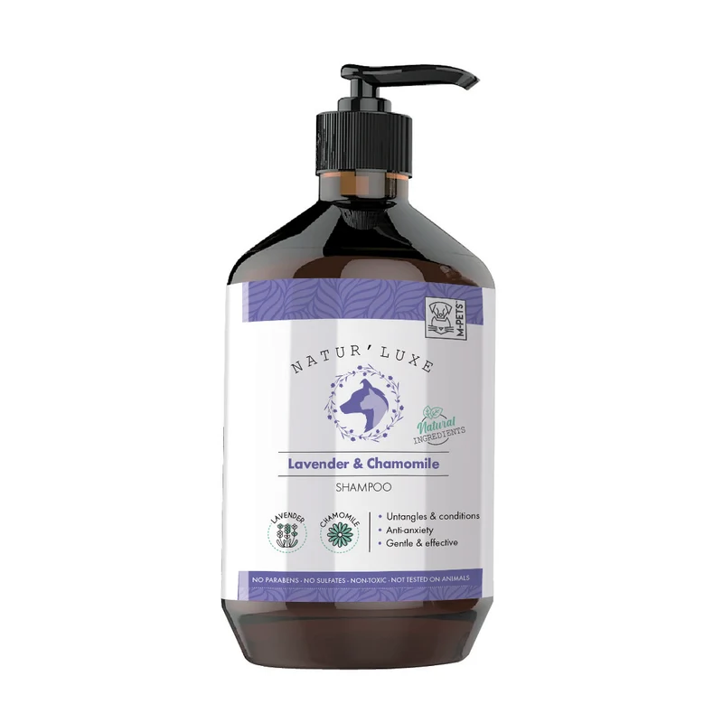 Shampoo Natural de Lavanda y Manzanilla para Perro - 500ml | M-PETS Natur'Luxe