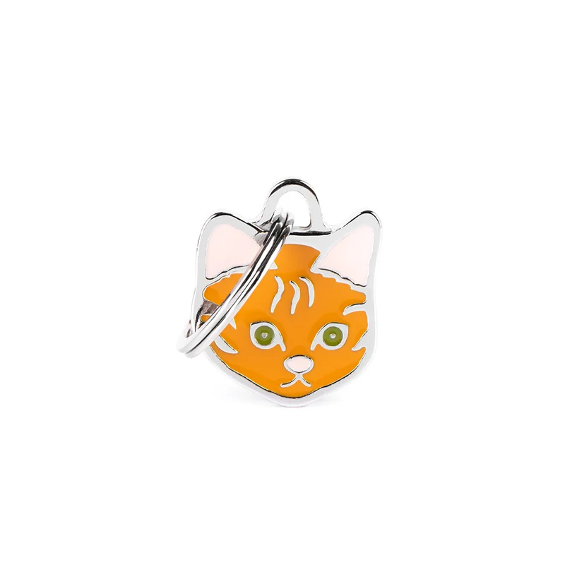 Placa ID Friends Gato Europeo Rojo | MyFamily