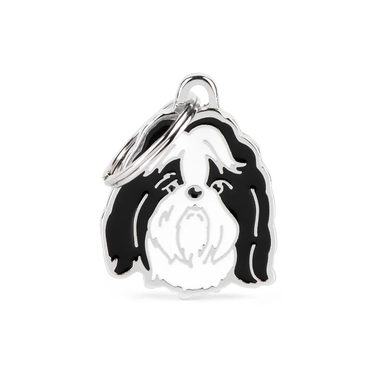 Placa ID Friends Shih Tzu Negro | MyFamily