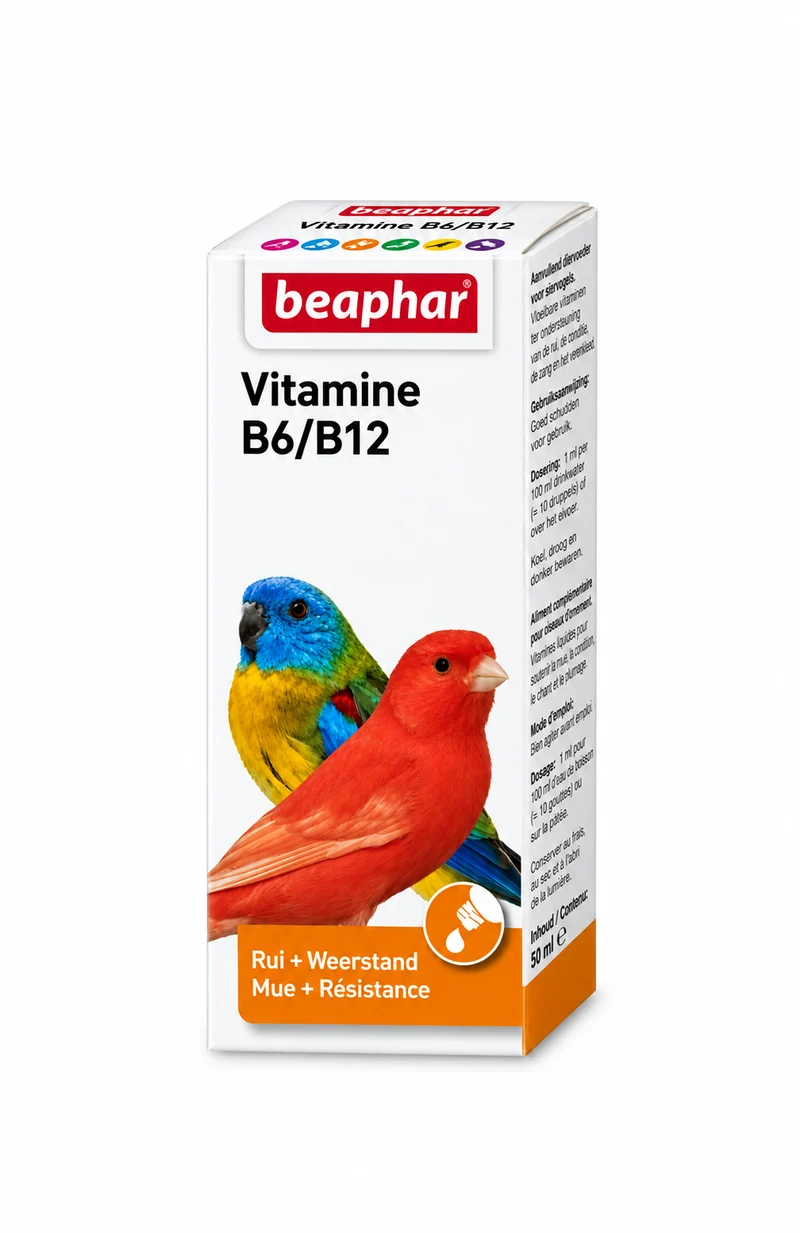 Vitamina B6/B12 de Beaphar - 50 ml