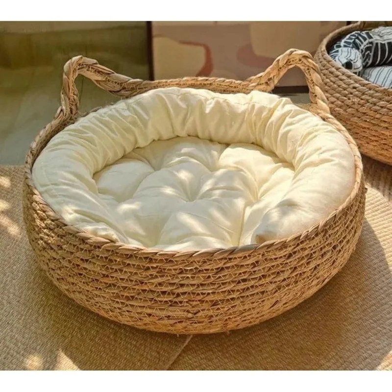 Ultra-Soft Round Cat Bed