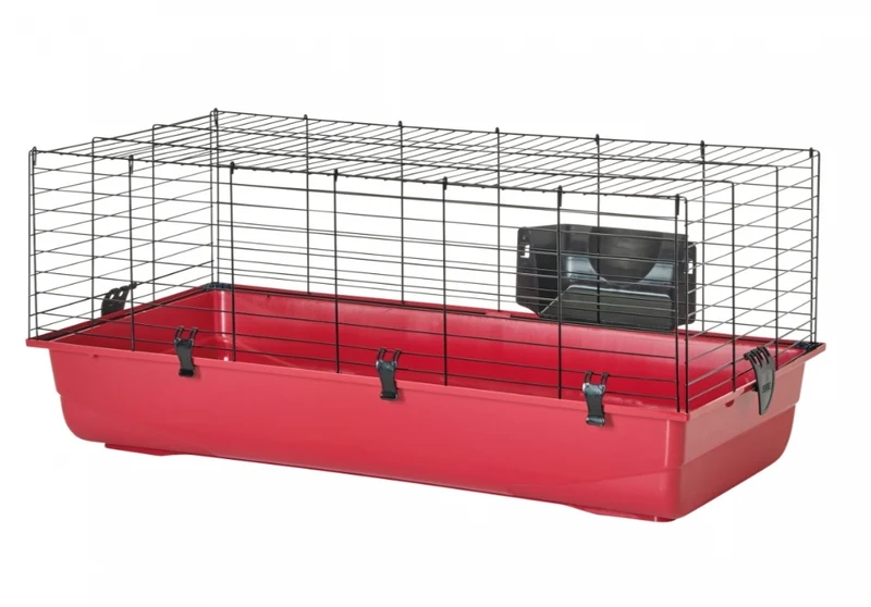 JAULA ROEDORES AMBIENTE 100 NEGRO/CULO.100X50X43CM