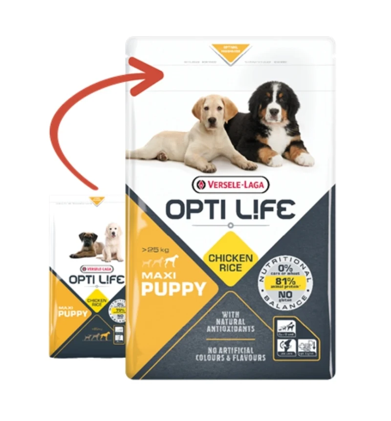 Puppy Maxi - Razas Grandes - Pollo 12,5 Kg - Opti Life