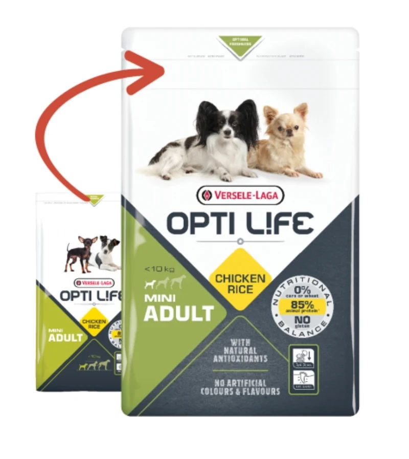Adult Mini - Perros Adultos Pequeños - Pollo 2,5kg - Opti Life
