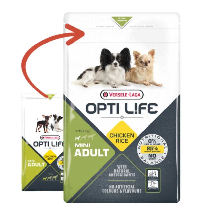 Adult Mini - Perros Adultos Pequeños - Pollo 7,5kg - Opti Life