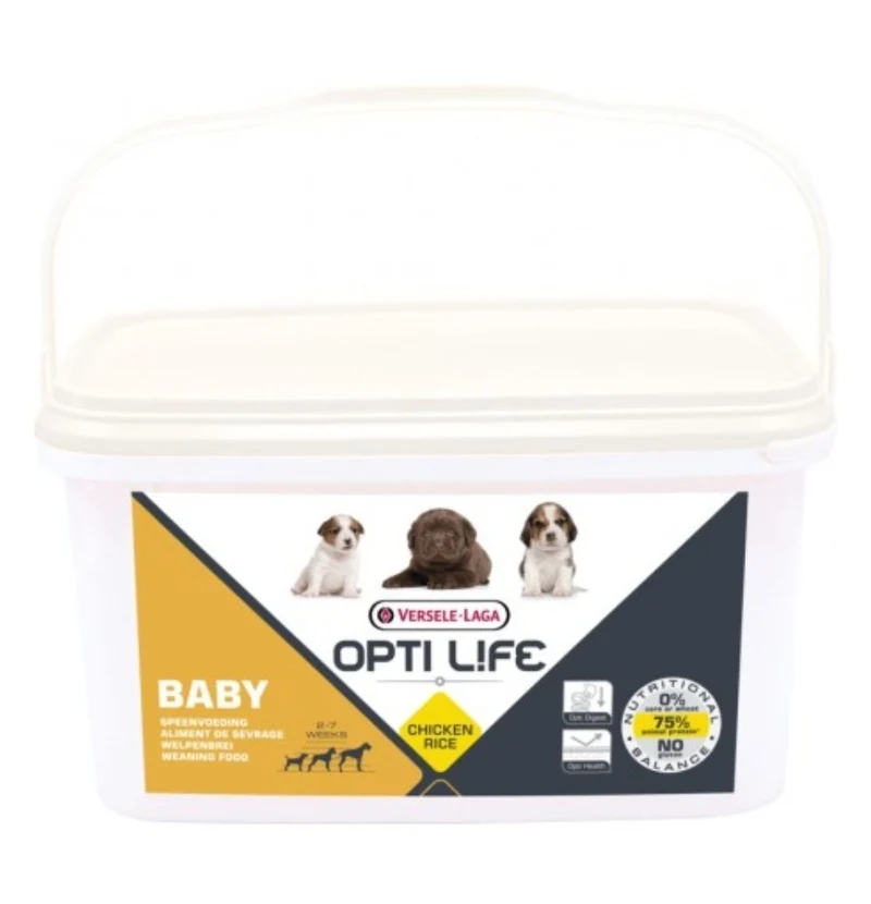 Alimento para bebés de 3 kg - Alimento para cachorros - Opti Life