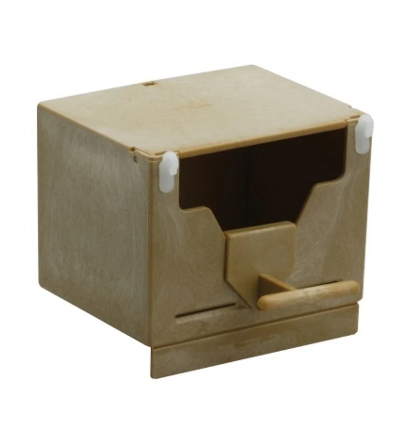 Caja nido de pájaros tropicales