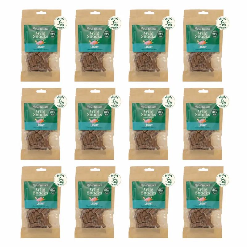 Wild Balance Wild Snack Light - Carrot & Parsnip , 75 grams, Pack of 12