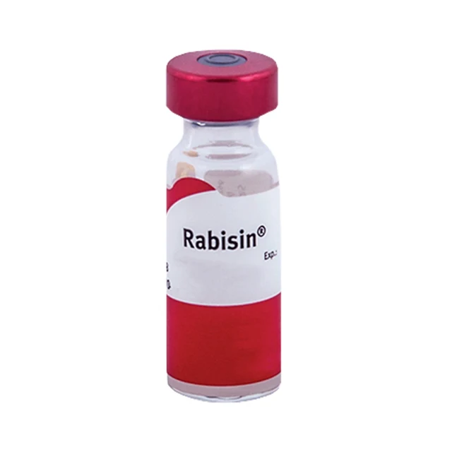 Vacuna Rabisin Fco x 1 Dosis para Perros y Gatos Previene la Rabia