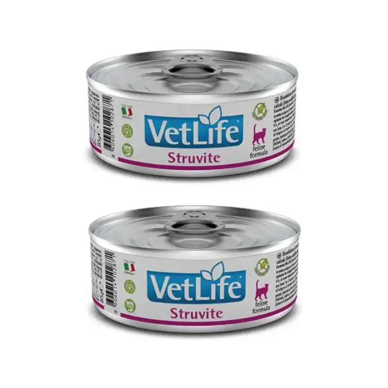 Farmina Vet Cat Struvite Box 12X85Gr, Wet Cat Food, Pack Of 2