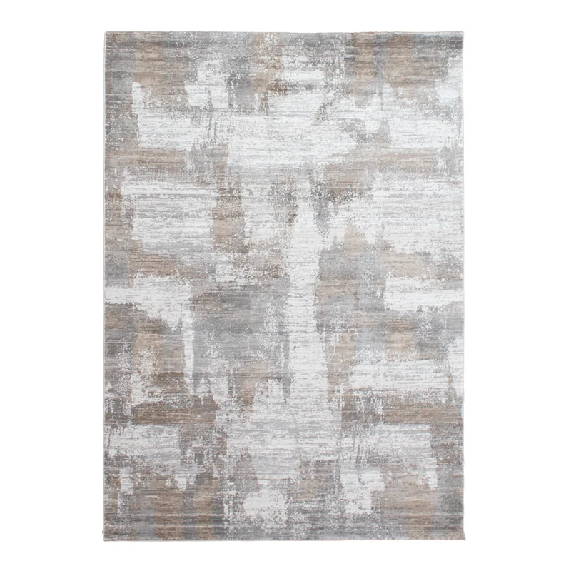 Tapete Fabia - color: gris humo y arena 66538-957