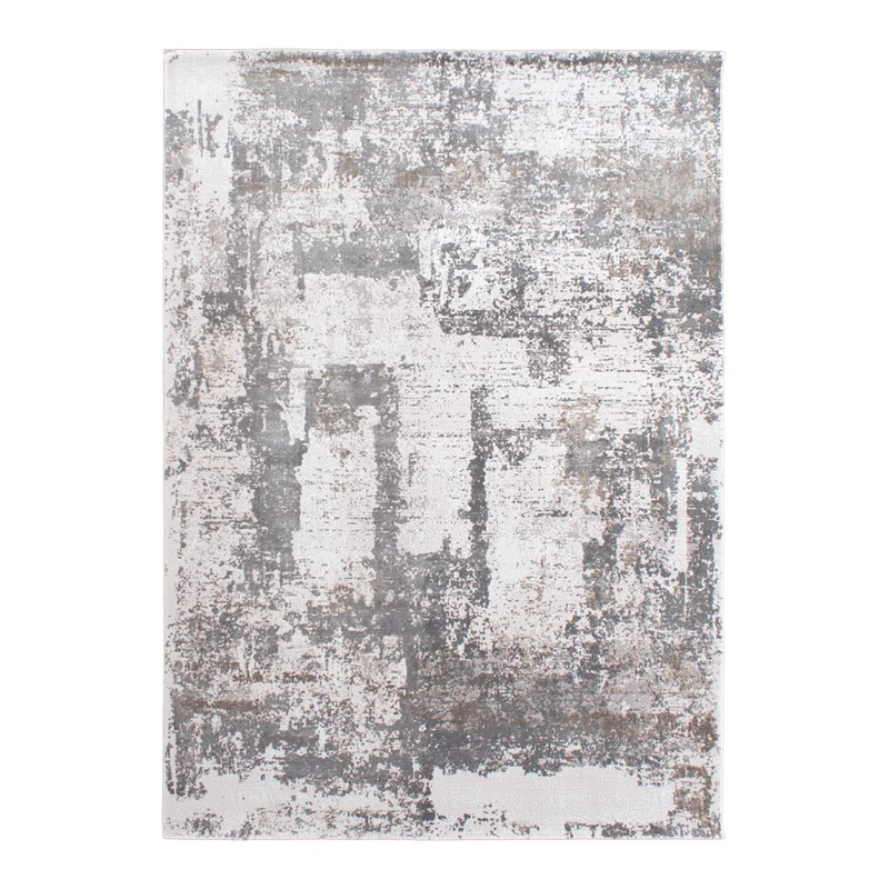 Tapete Fabia - Color: Blanco y gris 63413-070