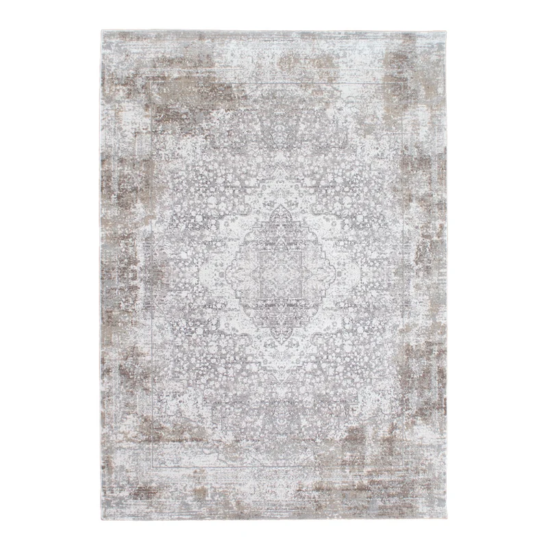 Tapete Fabia - Color: Gris claro, arena 34586-096